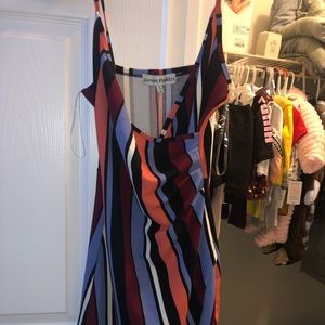 Almost Famous Stripe Mini Romper